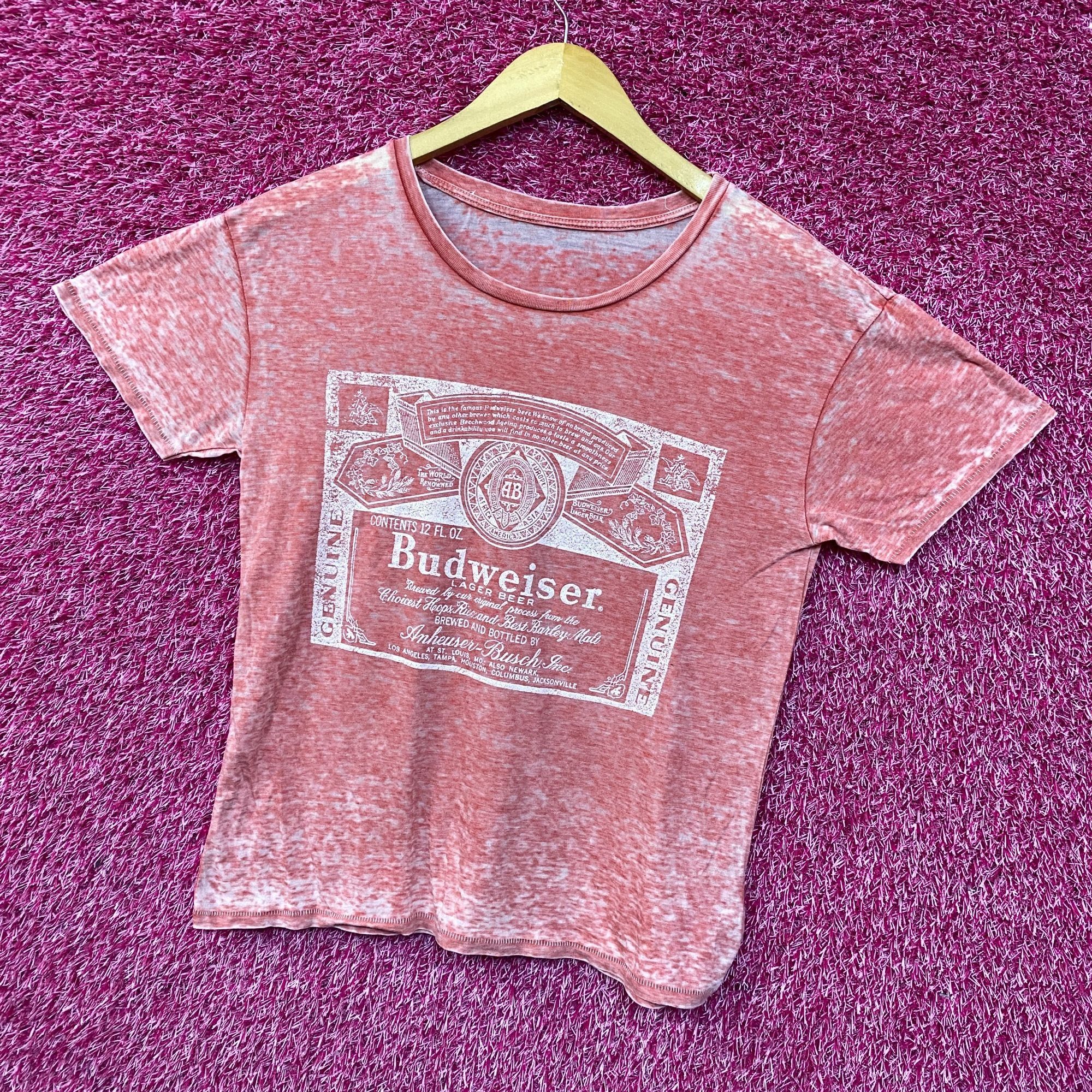 Junk Food Budweiser 1980'S Logo Croptop small Size S / US 4 / IT 40 - 3 Thumbnail