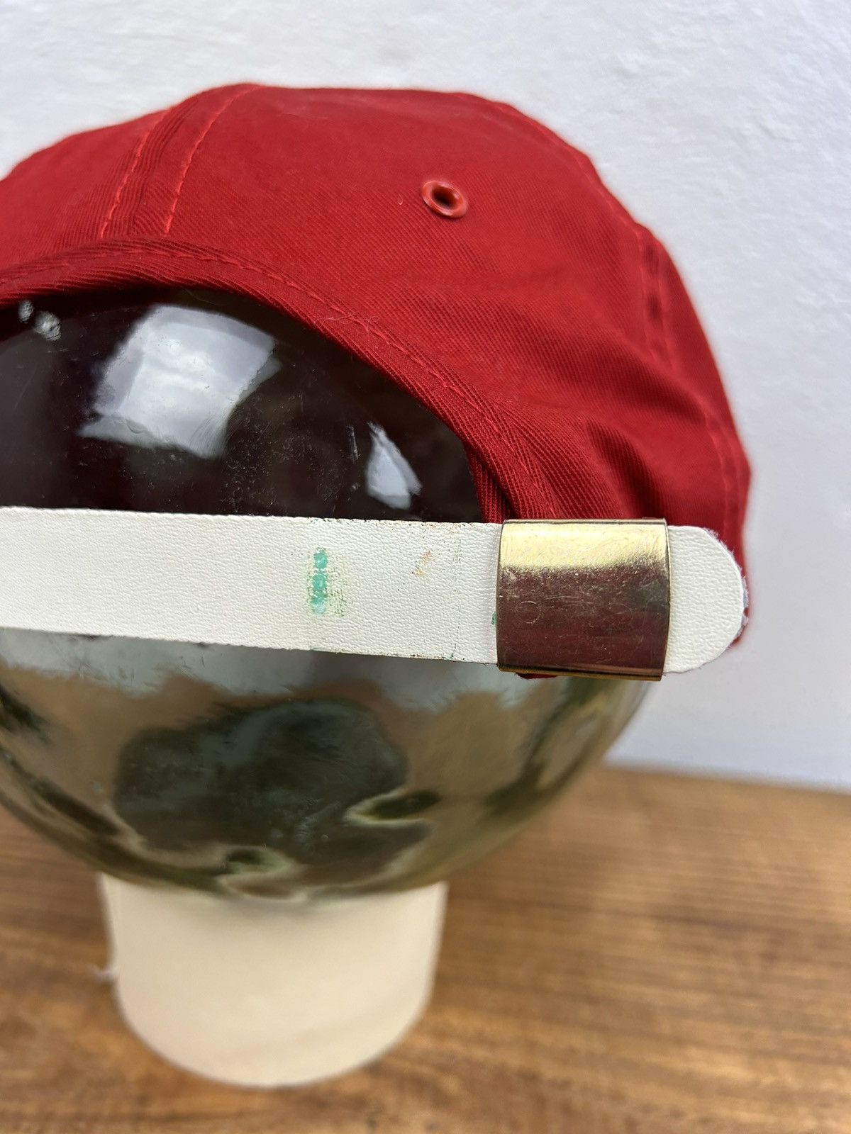 Budweiser 90s Vintage Budweiser King Of Beers Retro Cap Hat In Red Size ONE SIZE - 7 Thumbnail