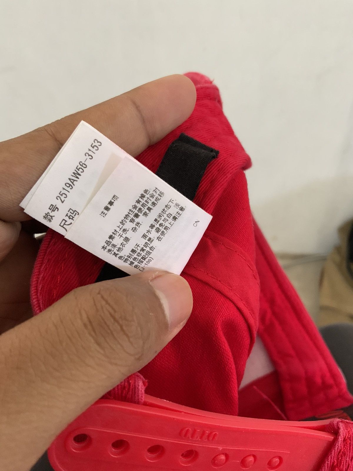 Japanese Brand AZUL by Moussy Otto Red Fade Hat Size ONE SIZE - 21 Thumbnail