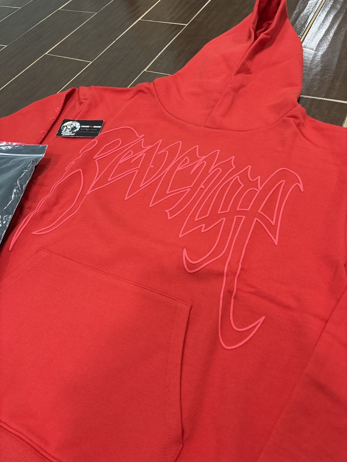 Revenge BRAND NEW Revenge XXXTentacion Red Outline Kill Hoodie SZ XL Size US XL / EU 56 / 4 - 4 Thumbnail
