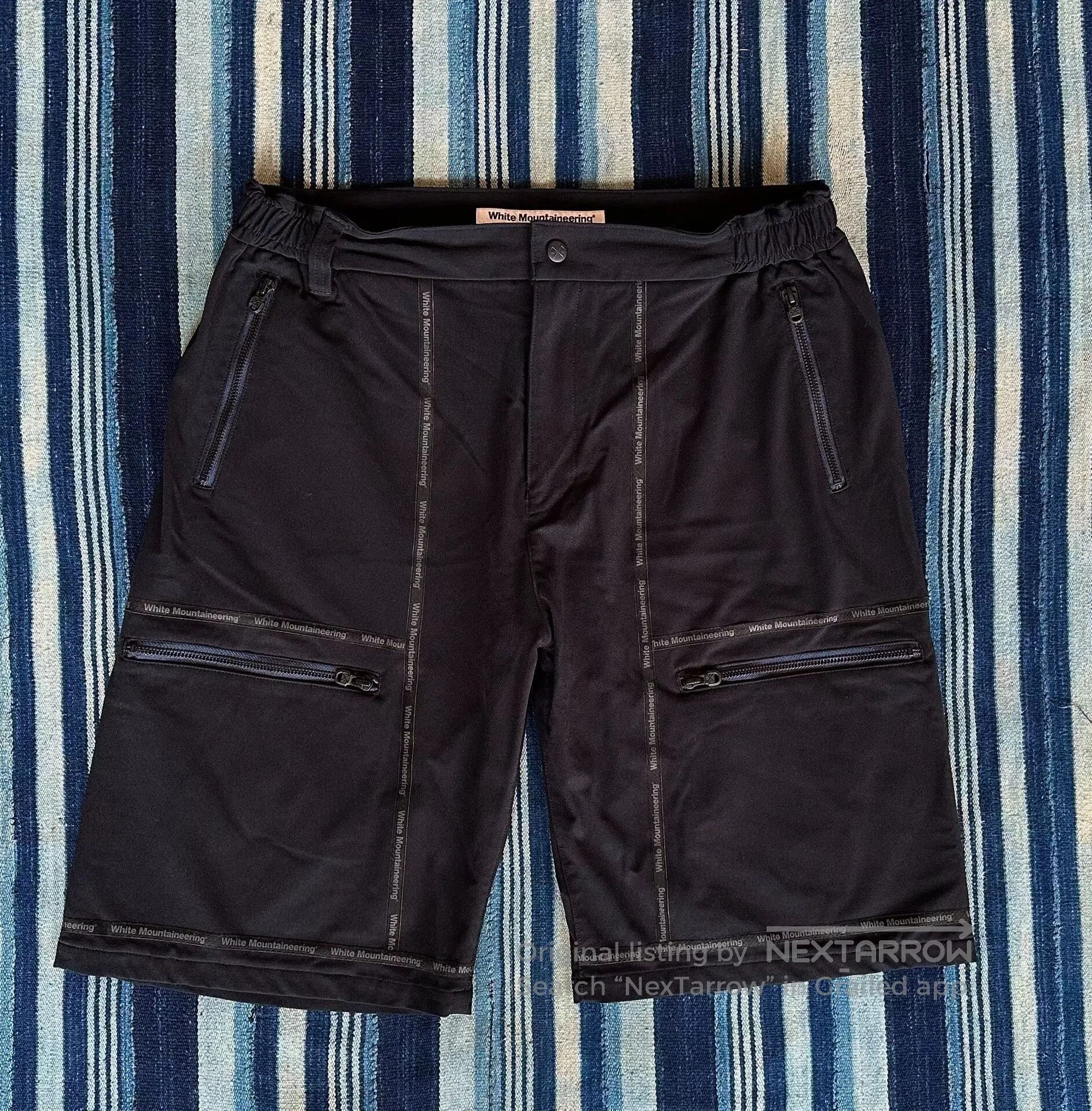 Thom Browne SS24 Limited Edition Blue Casual Shorts.