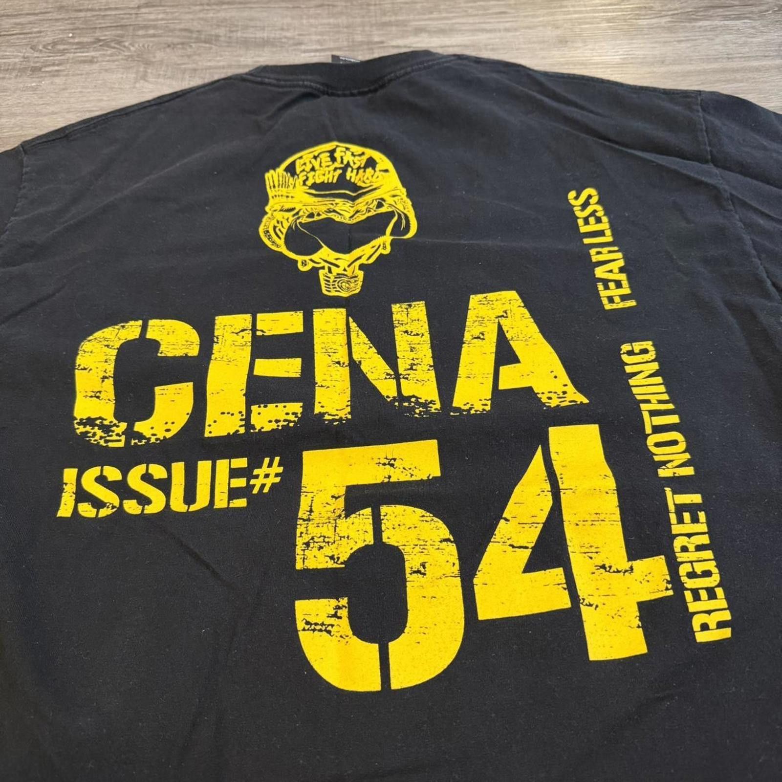 WWE Vintage John cena live fast die hard t shirt 00s XL Size US XL / EU 56 / 4 - 5 Thumbnail