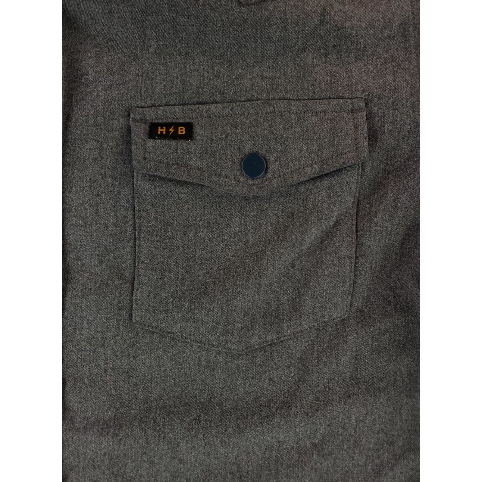 Howler Brothers Howler Bros Shirt Snap Button Up Snap Gray Long Sleeve Mens M Size US M / EU 48-50 / 2 - 2 Thumbnail