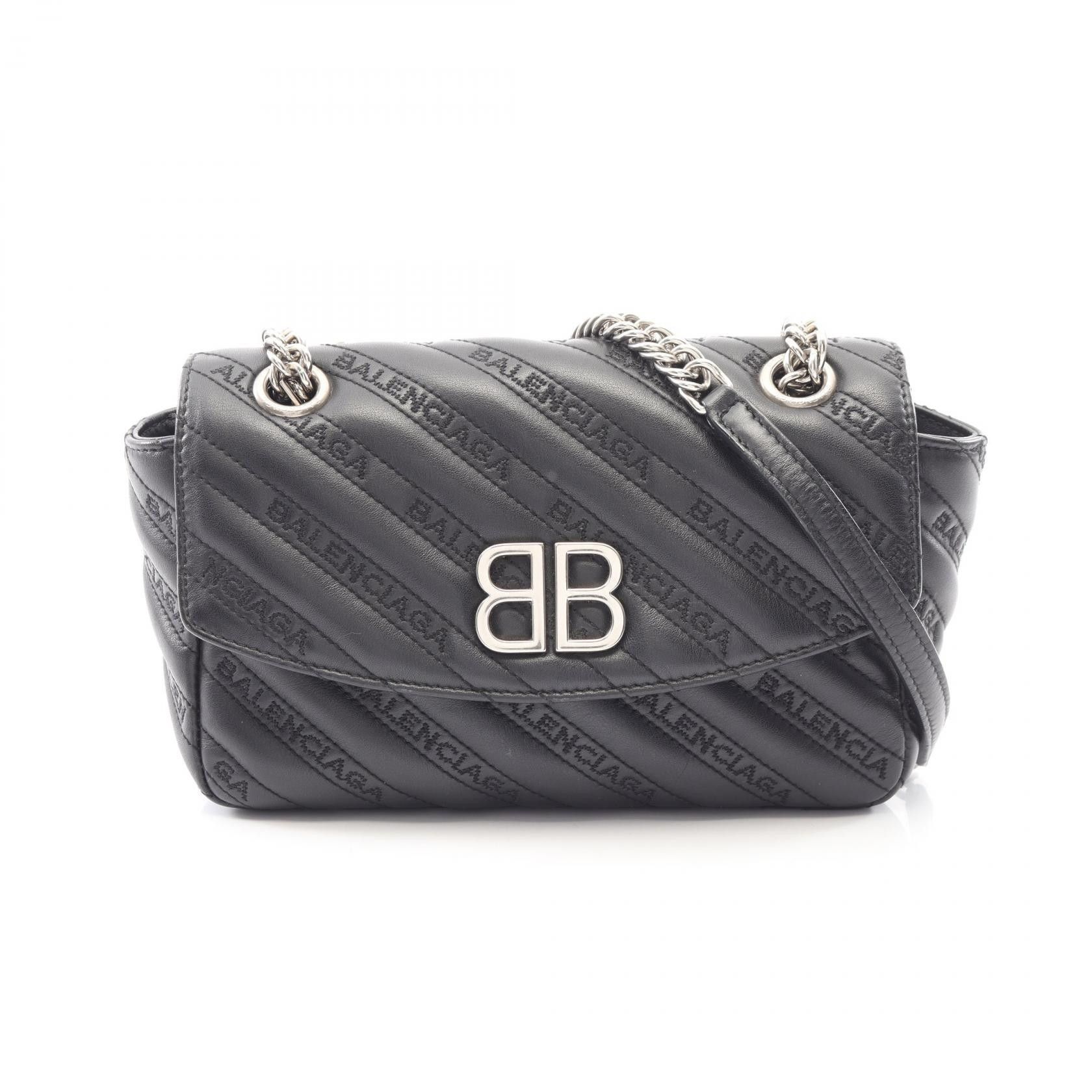 Balenciaga Balenciaga Balenciaga BB Logo Leather Shoulder Bag Leather Shoulder Bag 501681 DUTY FREE for USA Size ONE SIZE - 1 Thumbnail