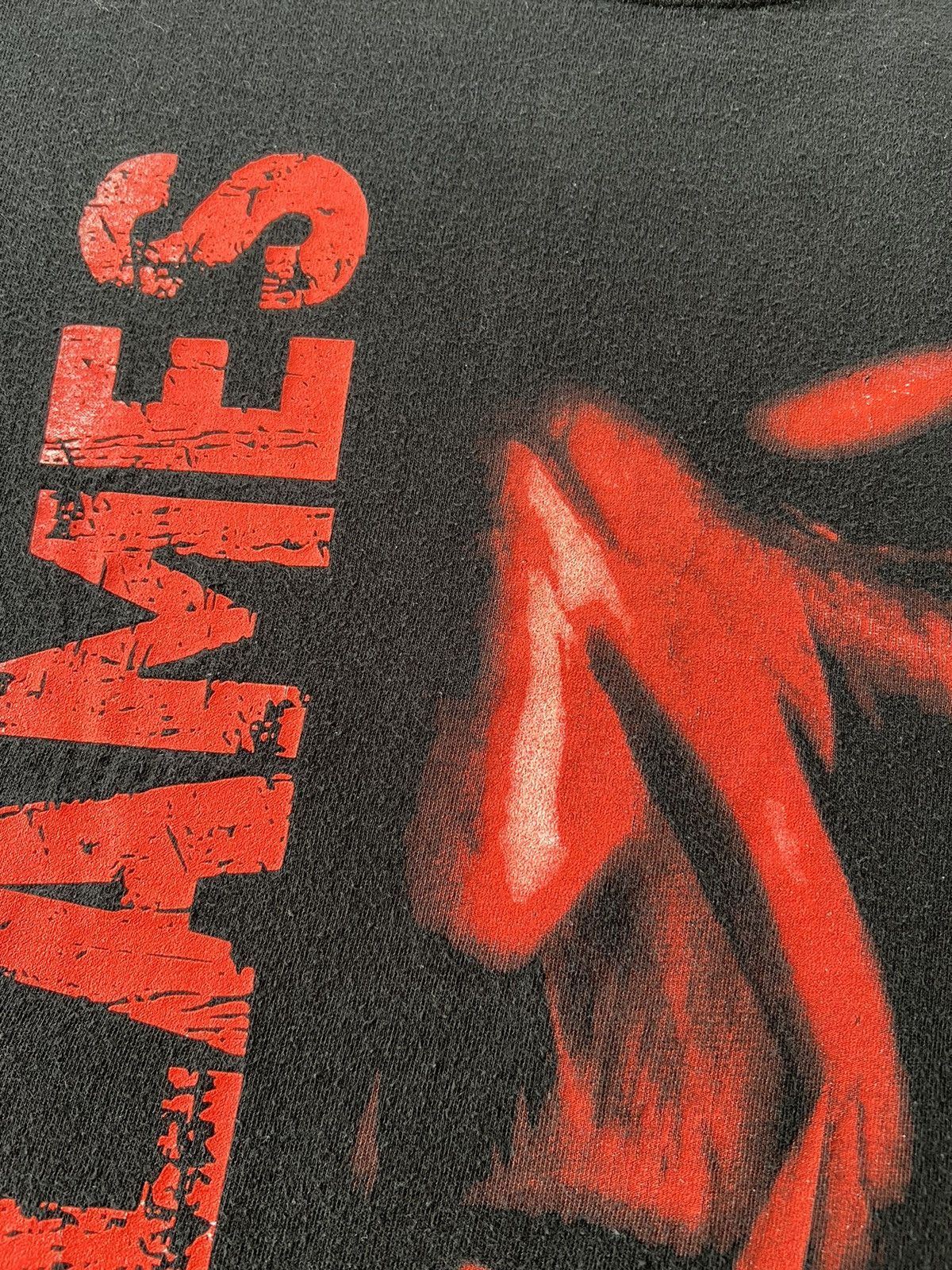 Band Tees Vintage 2000s In Flames Death Metal Band Black T-shirt Size US L / EU 52-54 / 3 - 6 Thumbnail