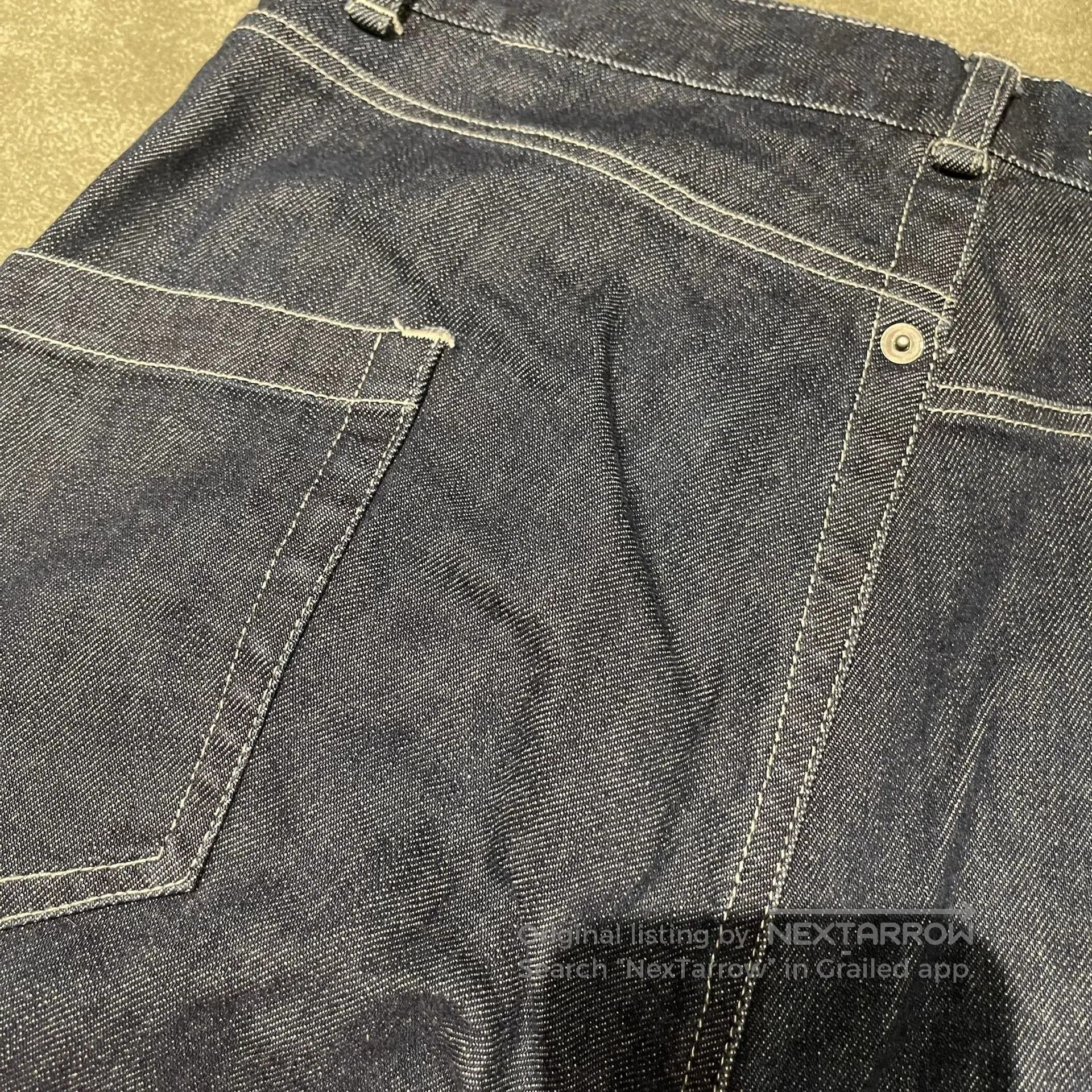 Hussein Chalayan Hussein Chalayan Denim Pants Size 48. Size US 38 / EU 54 - 6 Thumbnail