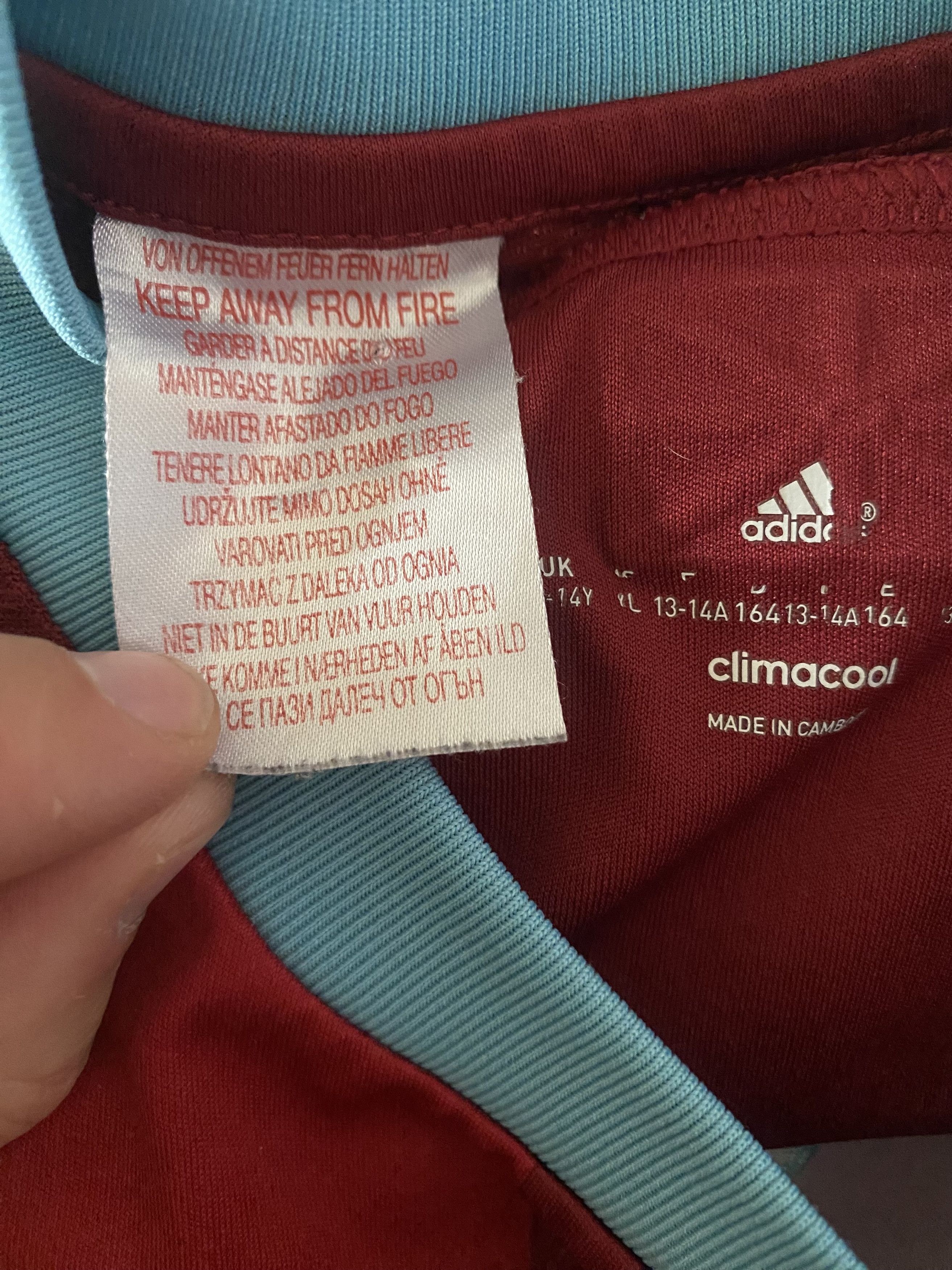 Adidas REAL SOCIEDAD 2015 - 2016 - Adidas - 164 - UNIQUE Size US XS / EU 42 / 0 - 6 Thumbnail