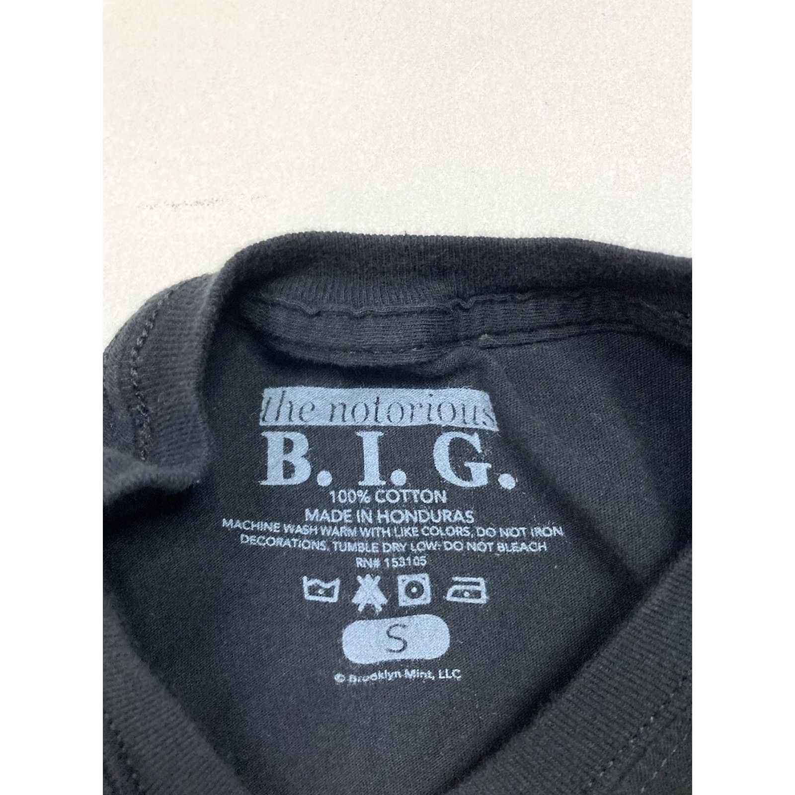Vintage The Notorious BIG Shirt Womens S Black Biggie Smalls Women Short Sleeve Music Size S / US 4 / IT 40 - 5 Thumbnail