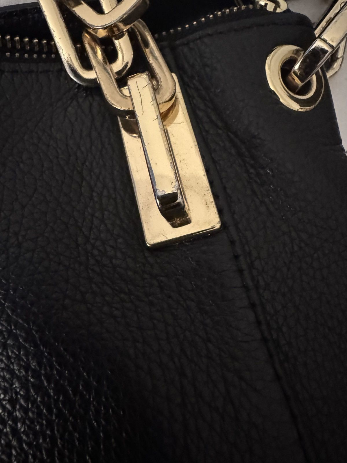 Michael Kors Micheal Kors Brooke Pebbled Black - Used Size ONE SIZE - 7 Thumbnail