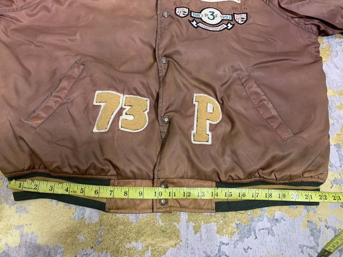 Vintage Vintage Back Fire Varsity jacket Oversized Size US XL / EU 56 / 4 - 11 Thumbnail
