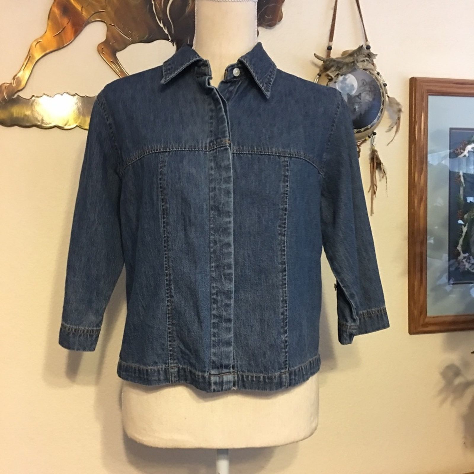 Route 66 Route 66 button front jean shirt jacket M Size M / US 6-8 / IT 42-44 - 1 Thumbnail