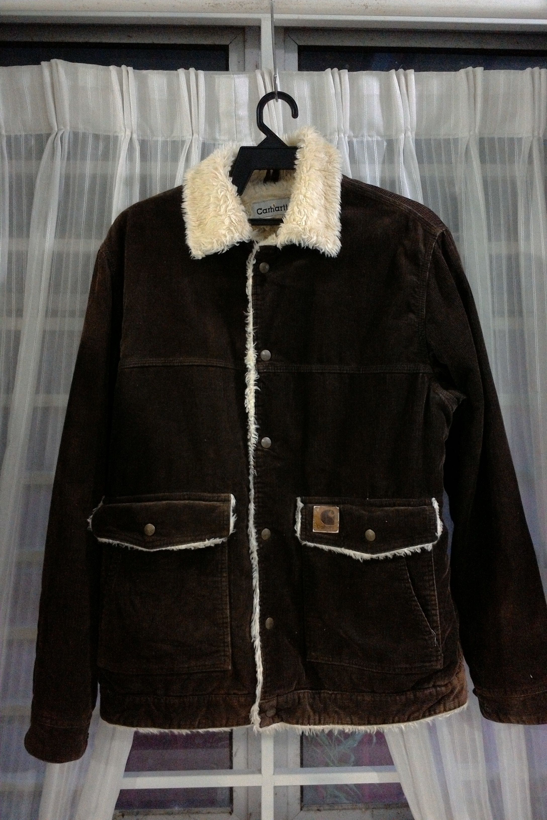 Carhartt CARHARTT Corduroy Sherpa Lined Jacket Size US L / EU 52-54 / 3 - 1 Thumbnail
