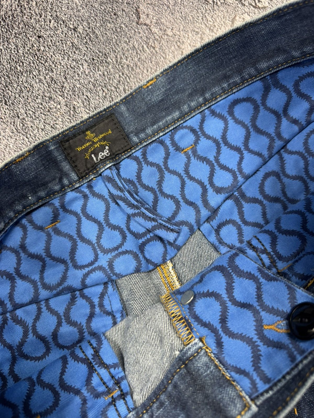 Lee × Vivienne Westwood Vivienne Westwood x Lee "Mayfair" Jeans — Rare Collaboration Size US 30 / EU 46 - 6 Thumbnail