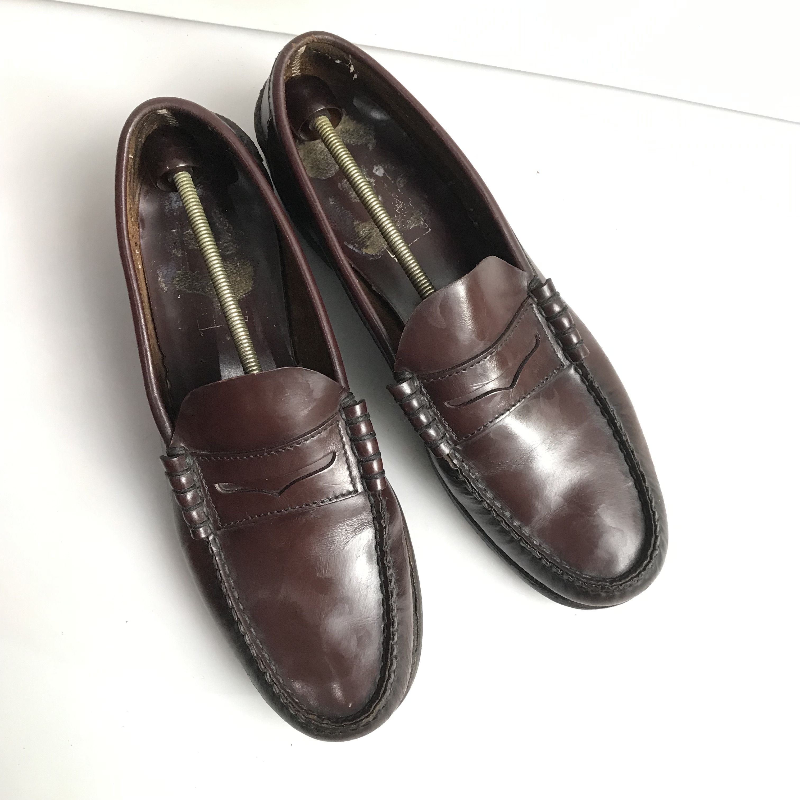 Florsheim Vintage florsheim Penny Loafers Tassle adrian loafers tassle Size US 9 / EU 42 - 13 Thumbnail