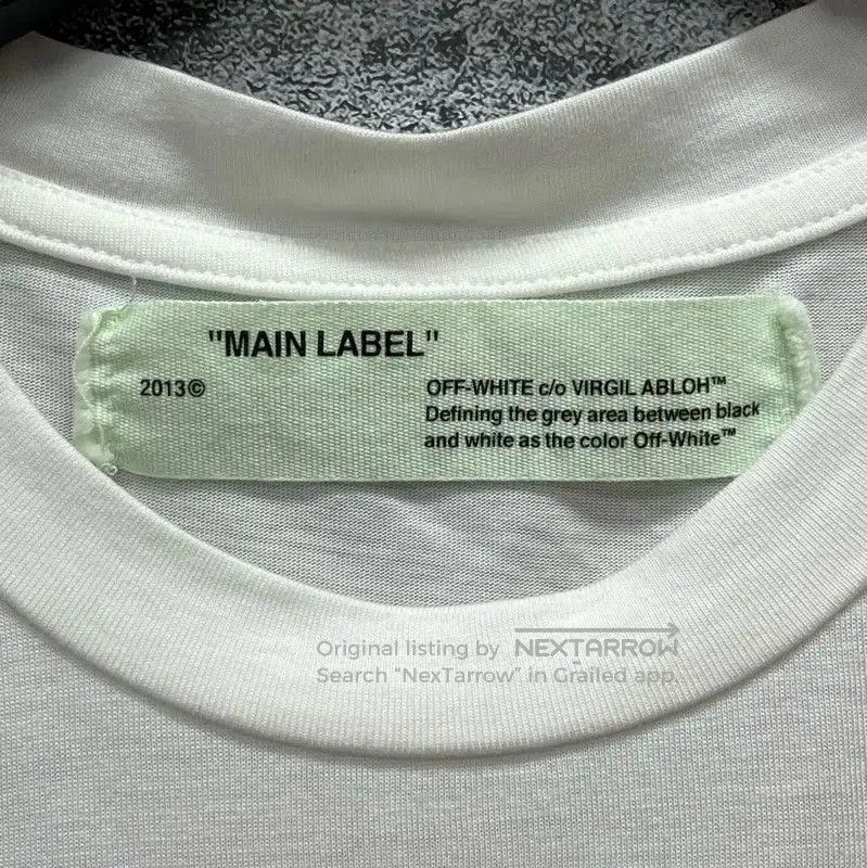 Off-White Off-White Men’s Graphic Cotton T-Shirt . Size US XXS / EU 40 - 3 Thumbnail