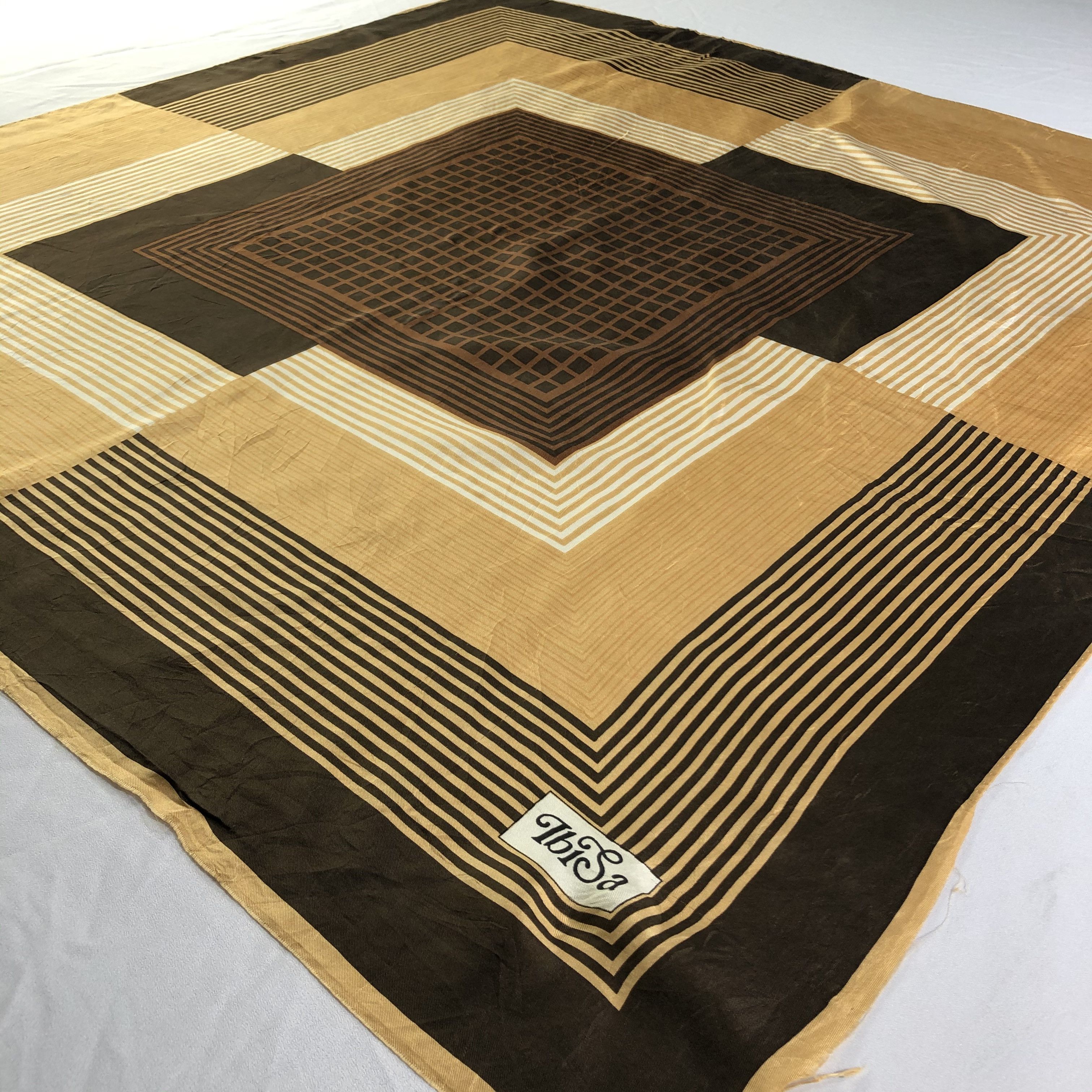 Vintage Vintage Silk Scarf Size ONE SIZE - 3 Thumbnail
