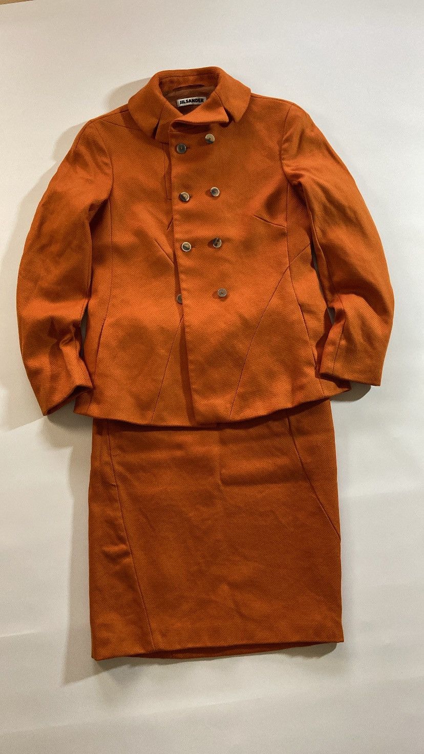 Jil Sander Rare Jil Sander by Raf Simons Button up blazer suit jacket Size XS / US 0-2 / IT 36-38 - 6 Thumbnail