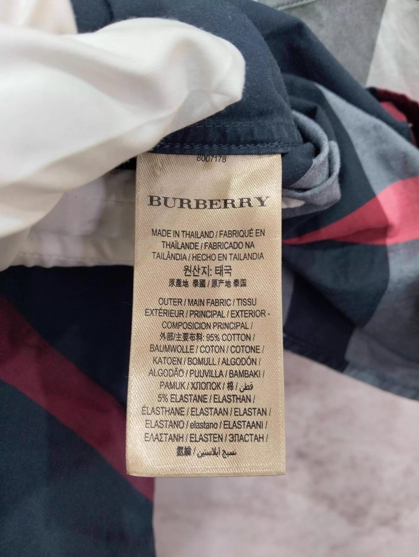 Burberry Burberry Check Short-Sleeve Shirt S Size US S / EU 44-46 / 1 - 4 Thumbnail