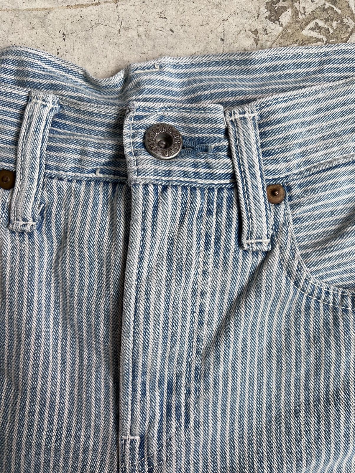 Kapital Vintage Kapital Striped Pants Size US 29 - 2 Thumbnail
