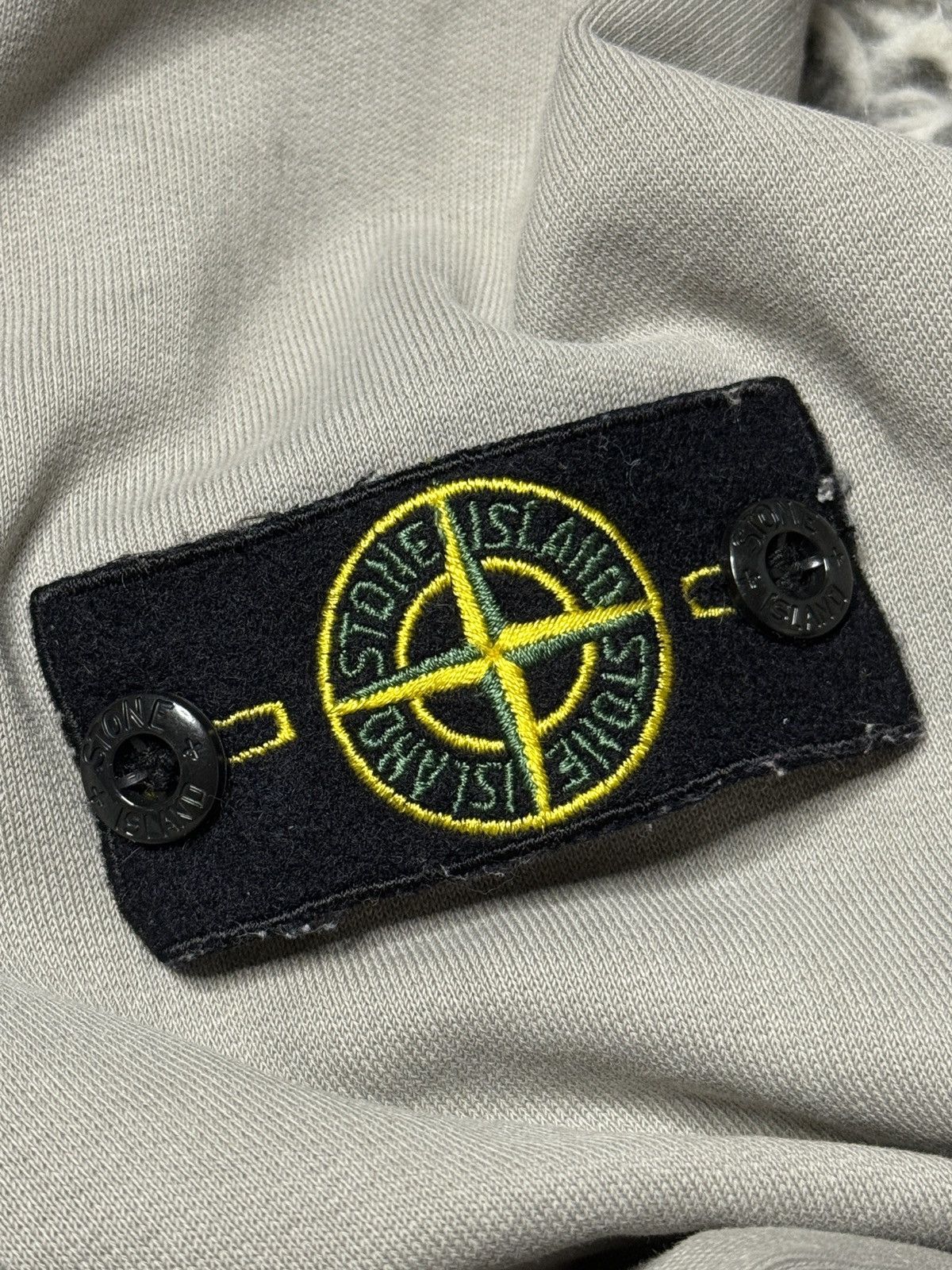 Stone Island Stone Island Junior Diagonal Zip-Up Hoodie Size US XS / EU 42 / 0 - 7 Thumbnail