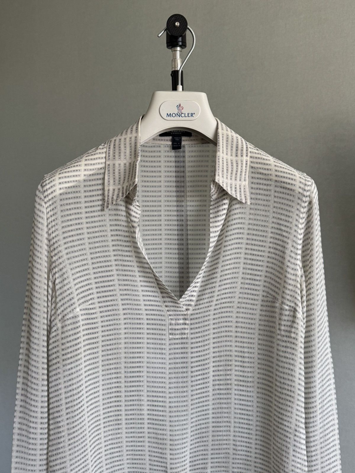 Burberry Burberry Monogram Blouse Size L / US 10 / IT 46 - 3 Thumbnail