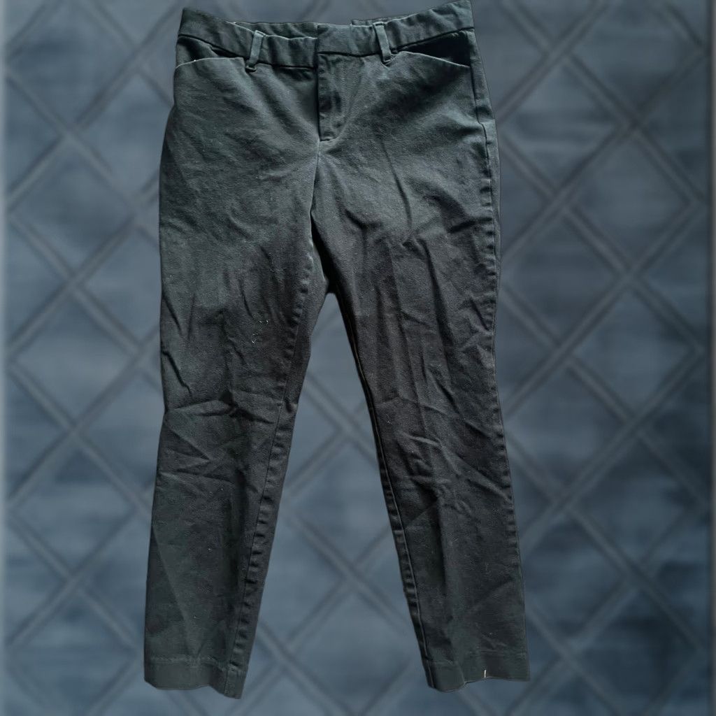 Gap Gap Signature Skinny Ankle Pants Women's Size 8 Black Stretch Denim Size 30" / US 8 / IT 44 - 1 Thumbnail