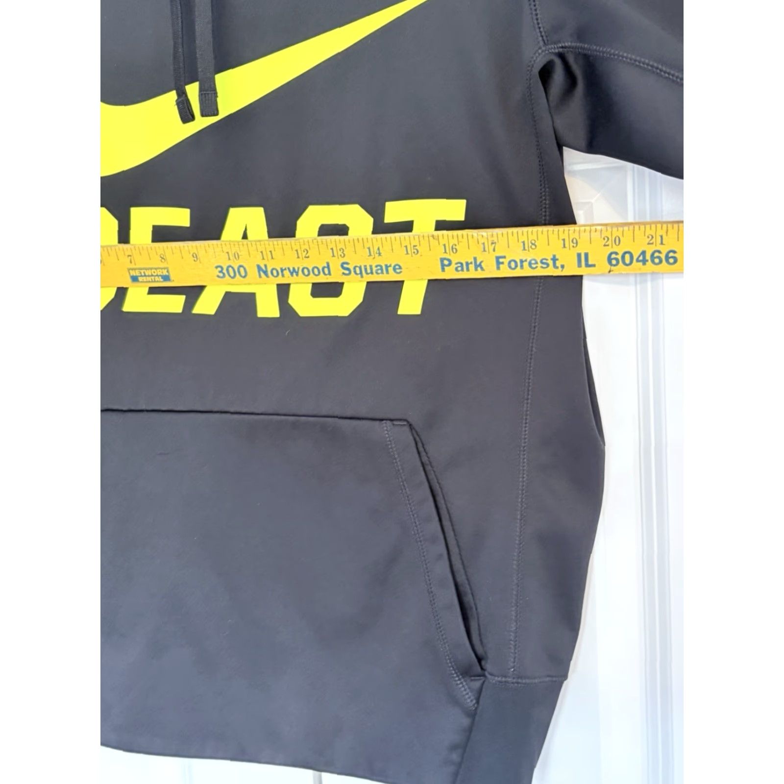Nike Nike Beast Hoodie Therma Fit Pullover Mens Black Center Swoosh sz Medium Size US M / EU 48-50 / 2 - 3 Thumbnail