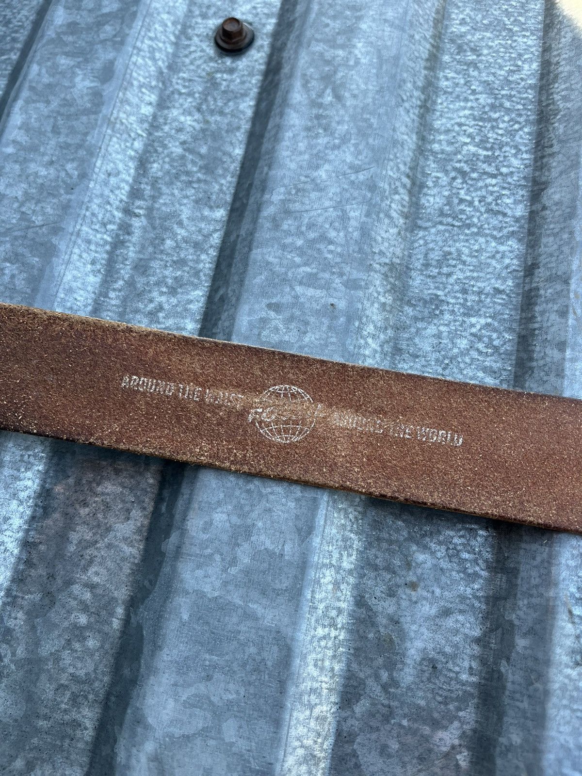 Fossil Fossil brown genuine leather vintage belt Size ONE SIZE - 5 Thumbnail