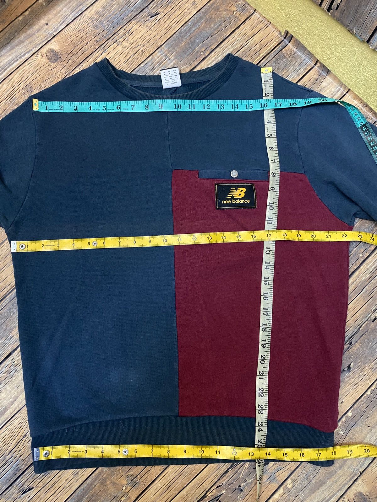 New Balance New balance two tone sweatshirt Size US L / EU 52-54 / 3 - 7 Thumbnail