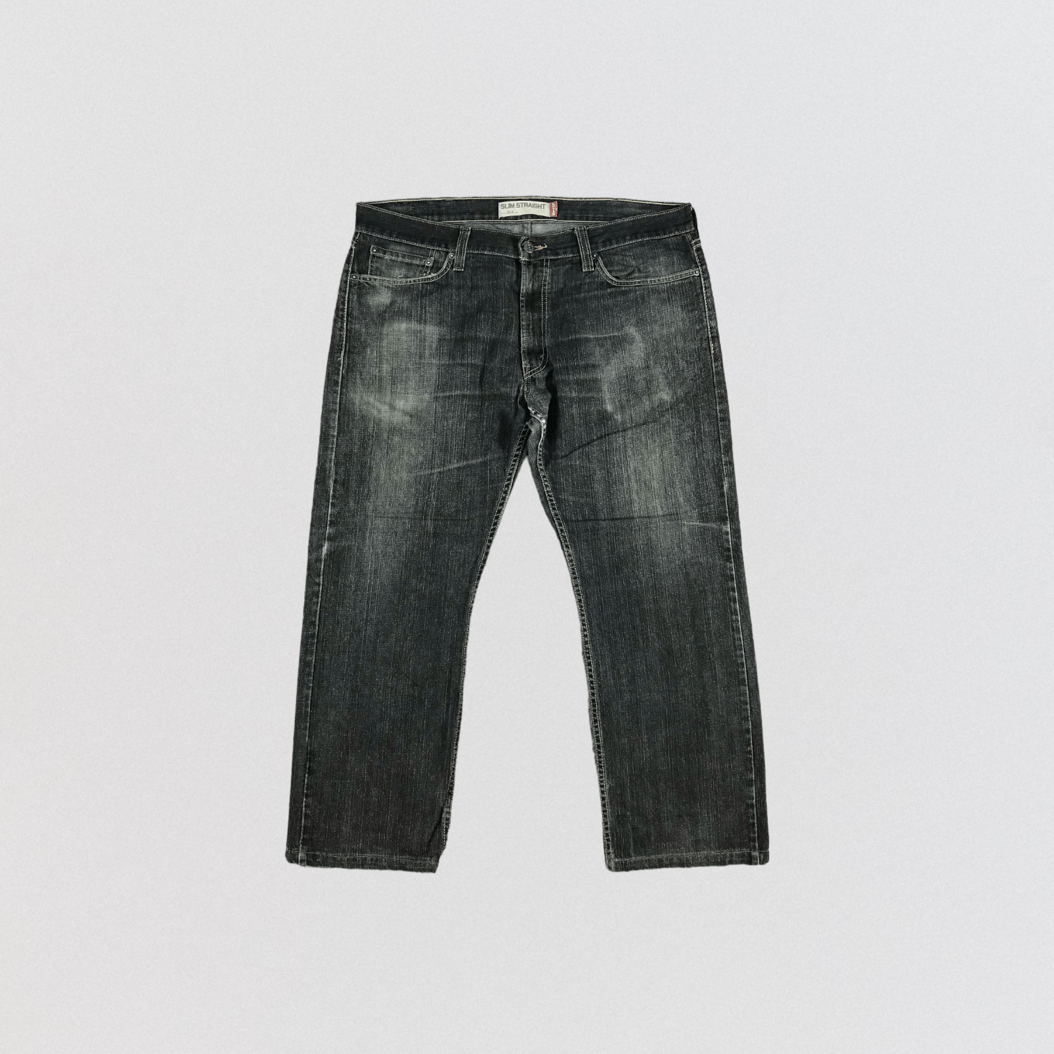 Levi's × Vintage Vintage Levis 514 Faded Black Jeans-JM2613 Size US 40 / EU 56 - 1 Thumbnail