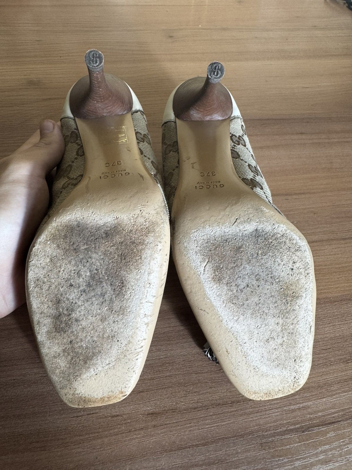 Gucci vintage 90s gucci heels bamboo collection Size US 7 / IT 37 - 10 Thumbnail