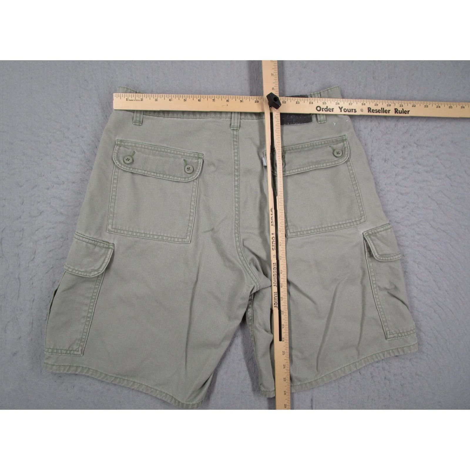 Levi's Levi's SilverTab Shorts Mens 32 Sage Green Cargo Utility Twill Skate Y2K Size US 32 / EU 48 - 7 Thumbnail