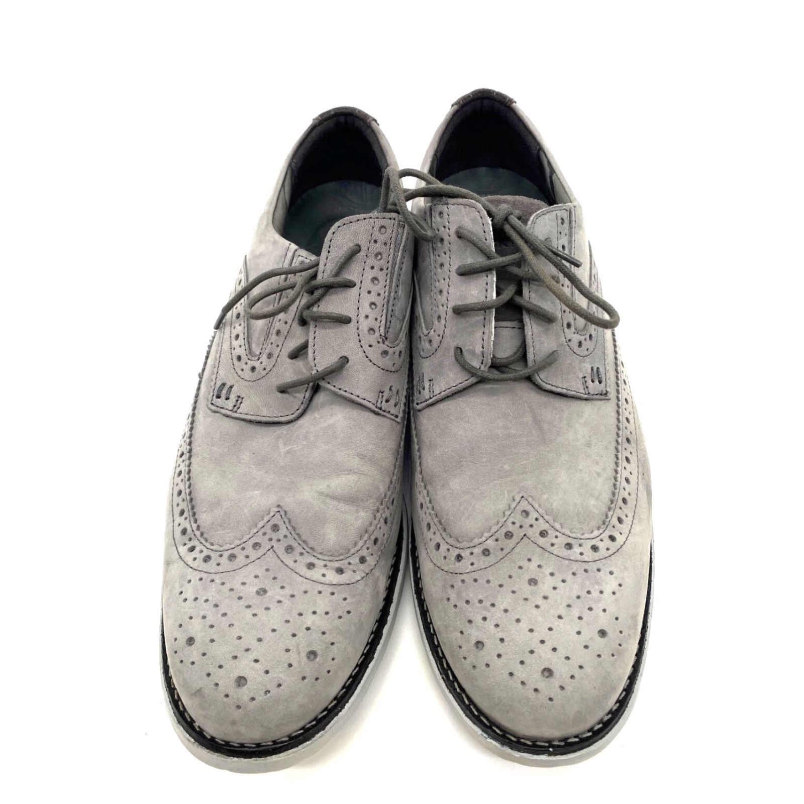 Rockport Rockport Oxford Wingtips Men's 11 Gray Suede Lace Up Casual Shoe Size US 11 / EU 44 - 5 Thumbnail