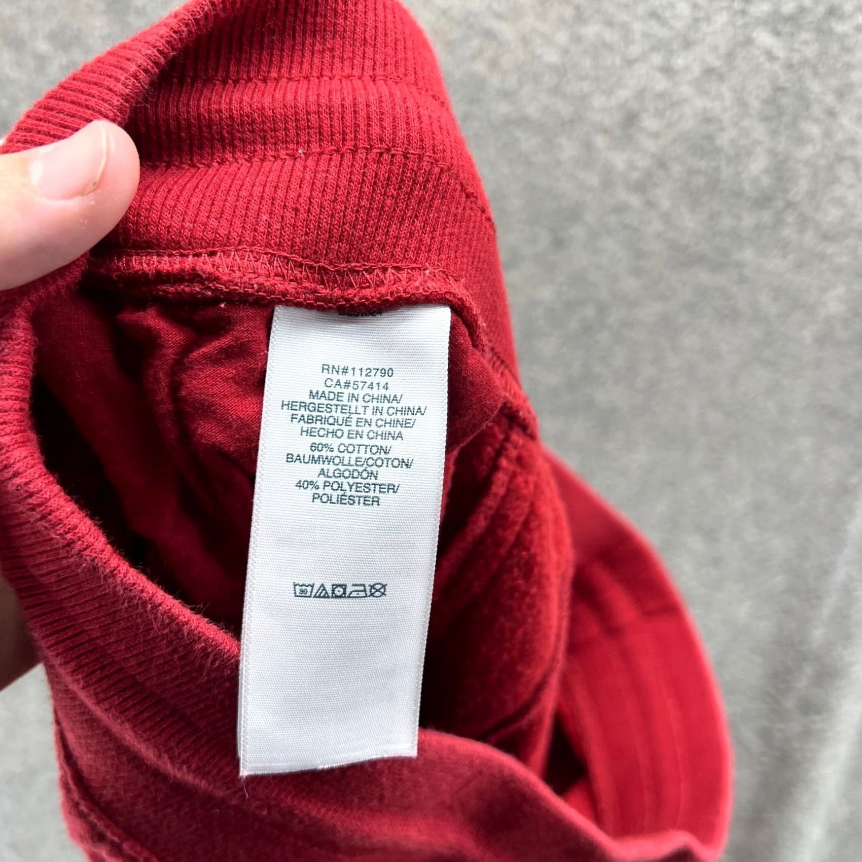 True Religion True Religion Jogger Mens M Red Elastic Waist Buddha Sweatpants Tapered Size US 31 - 7 Thumbnail