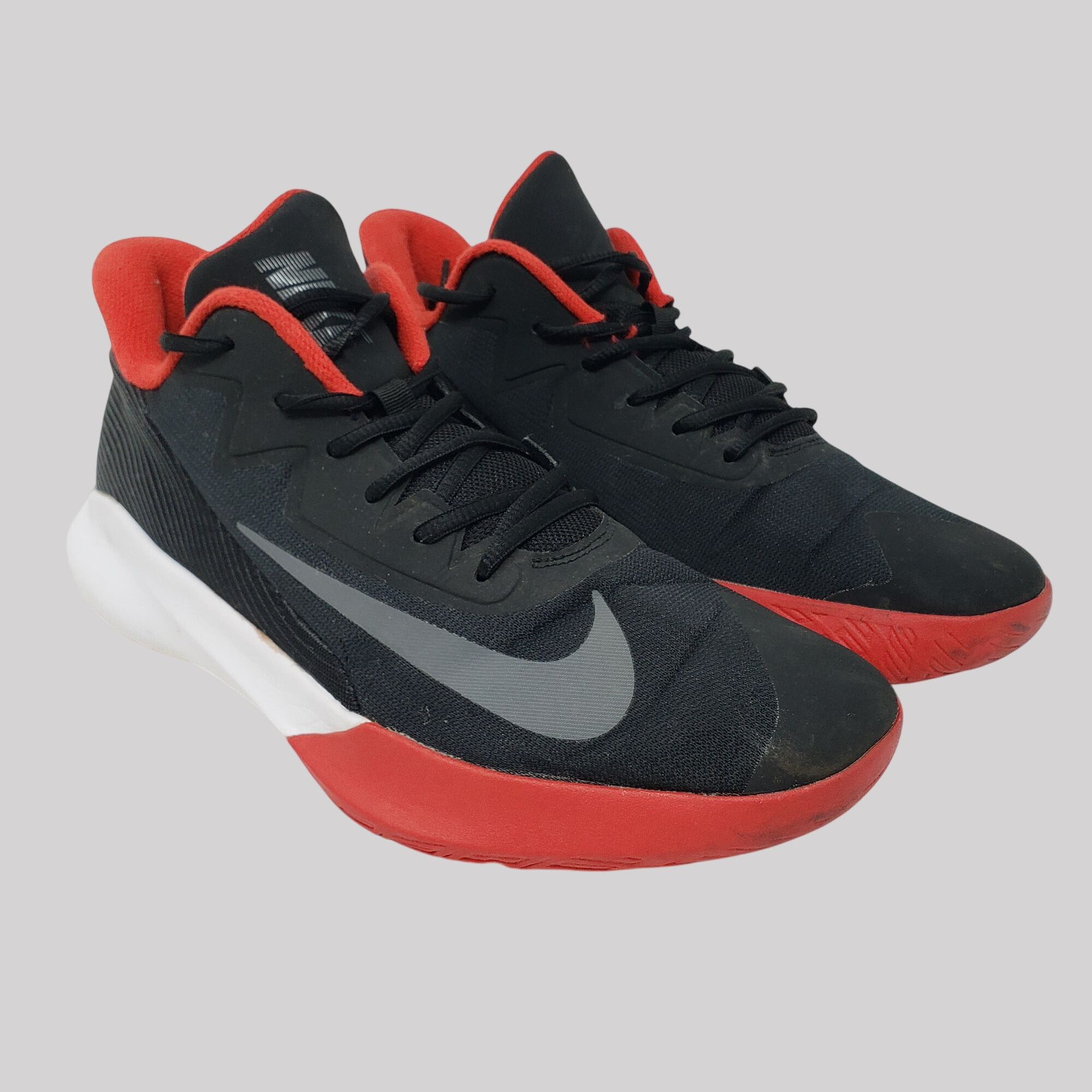 Nike Nike Precision 4 Basketball Shoe, Black Red White Mens 11.5 Size US 11.5 / EU 44-45 - 8 Thumbnail