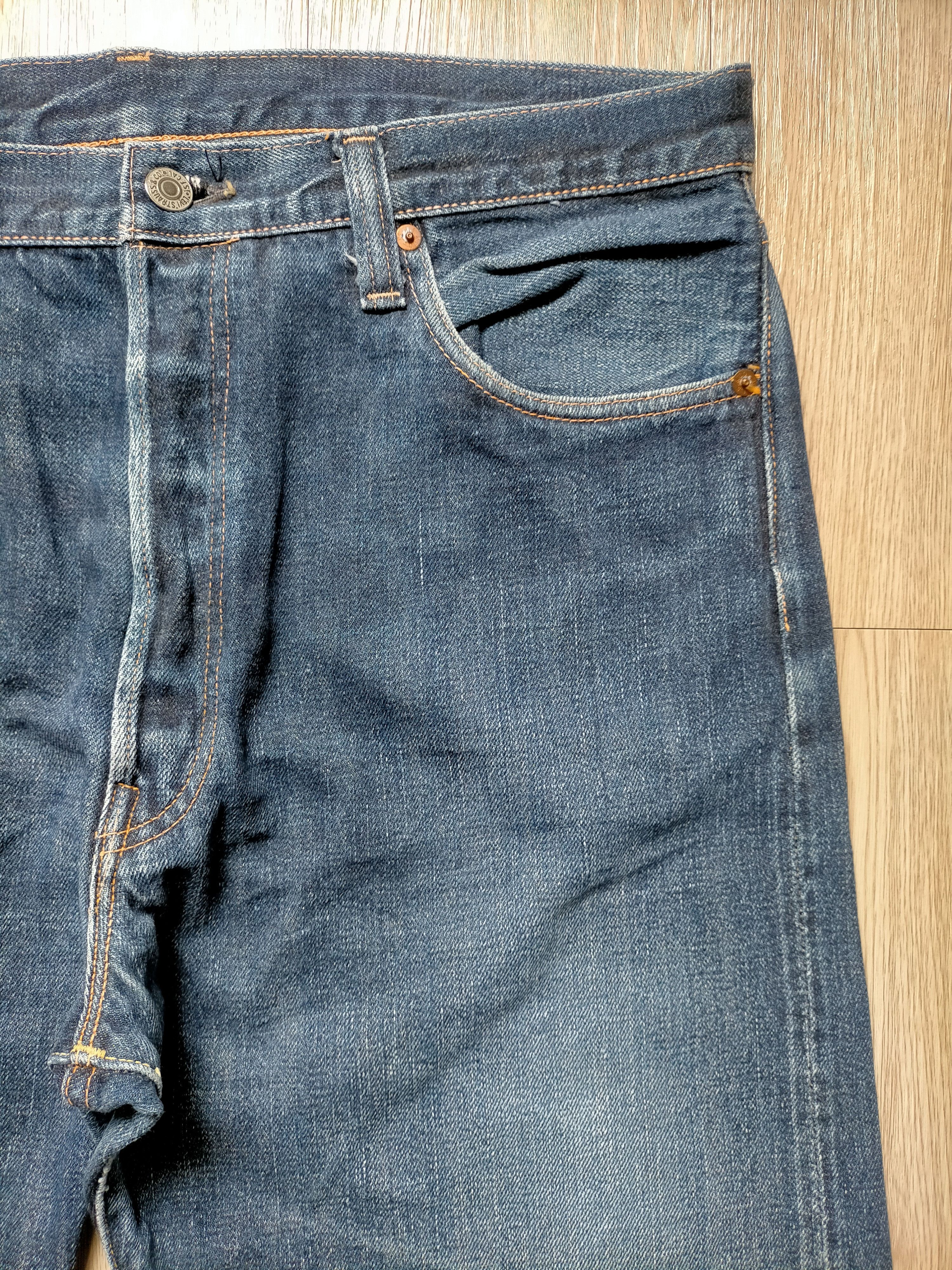 Levi's Vintage Clothing Vintage Levis 501xx Big E Selvedge Jeans Size US 35 - 5 Thumbnail