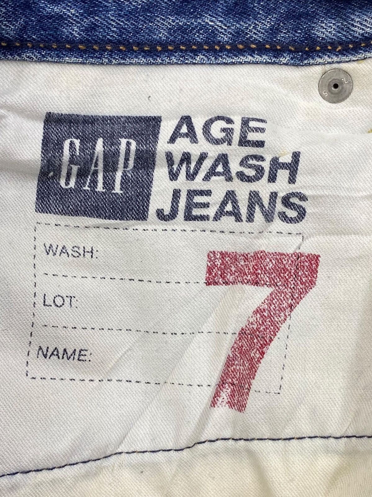 Gap Gap Faded Wash Distressed Style Boot Cut Jeans Size US 28 / EU 44 - 10 Thumbnail