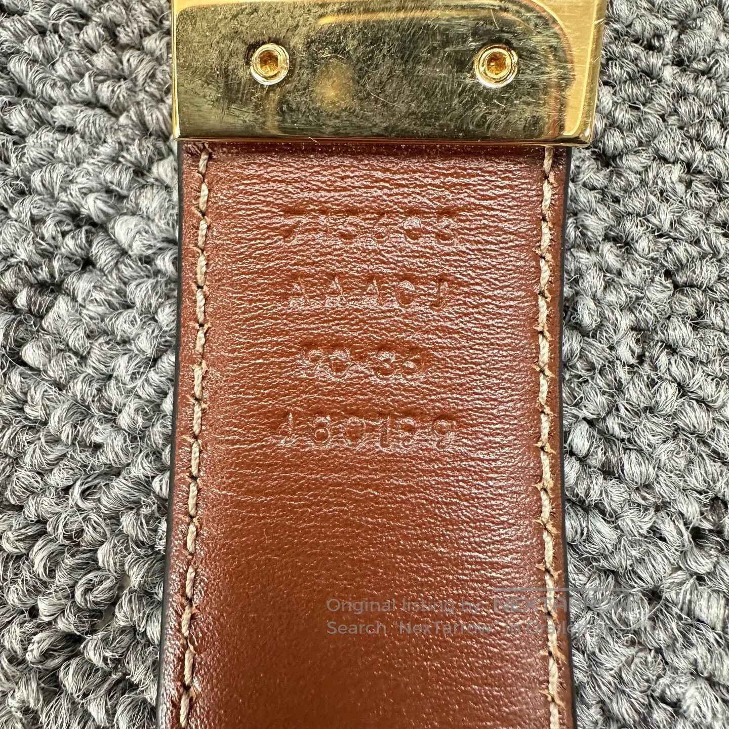 Gucci Gucci Classic Logo Square Belt. Size ONE SIZE - 3 Thumbnail