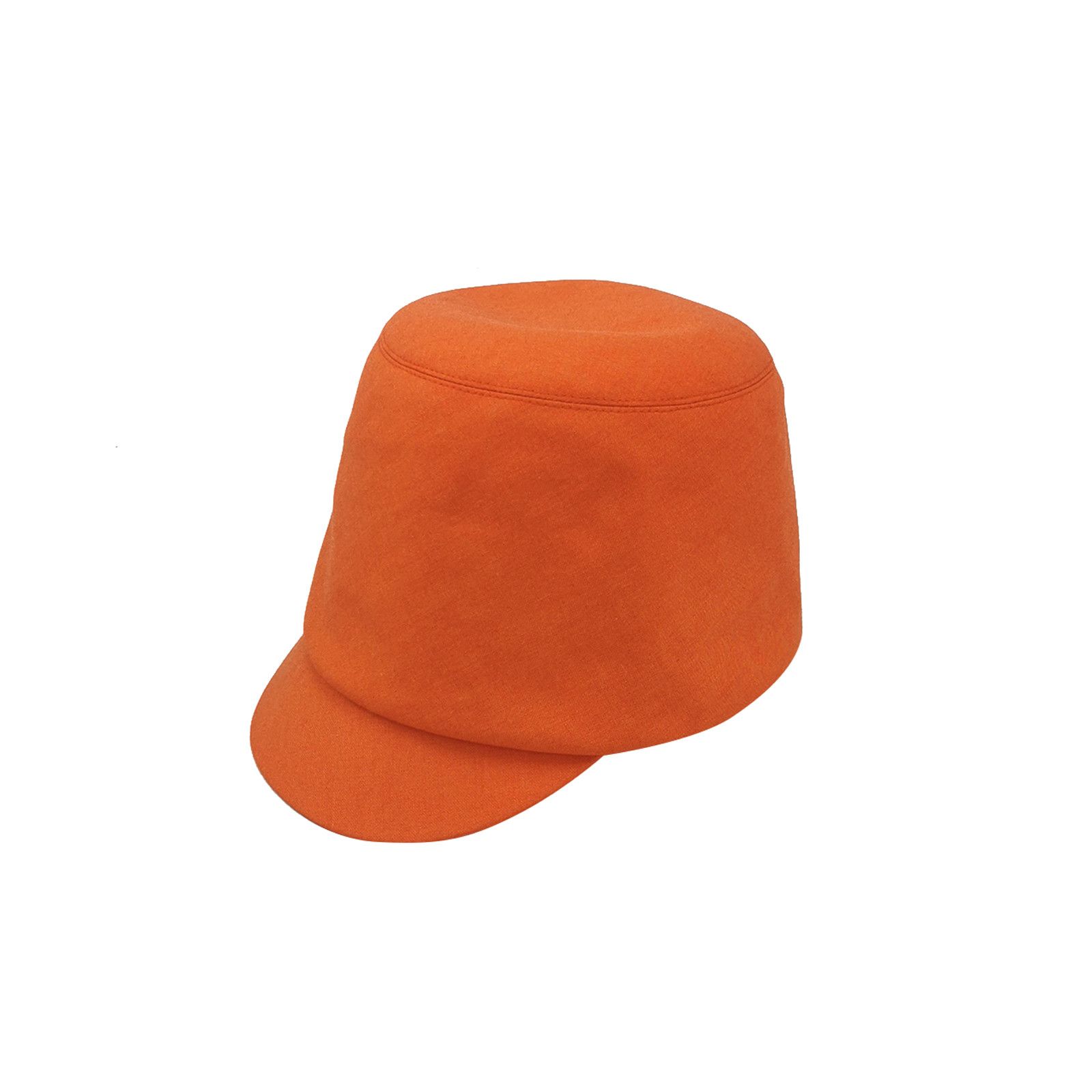 Hermes Hermès Orange Poppy Lily Serge Tec Hat 57 Size ONE SIZE - 1 Thumbnail