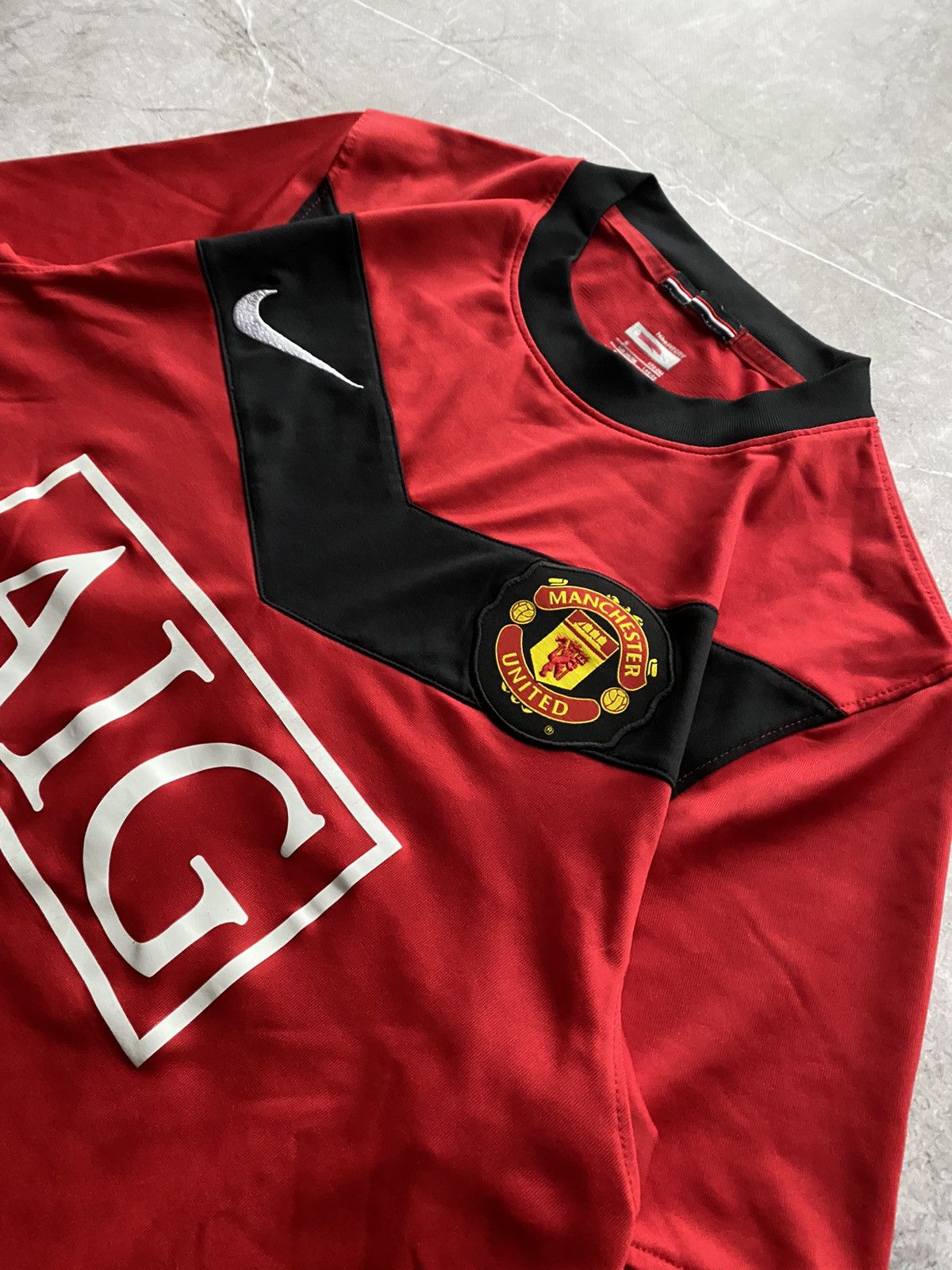 Nike 🏴󠁧󠁢󠁥󠁮󠁧󠁿Nike Manchester United Home 2009/10 Football Soccer Jersey Size US S / EU 44-46 / 1 - 4 Thumbnail