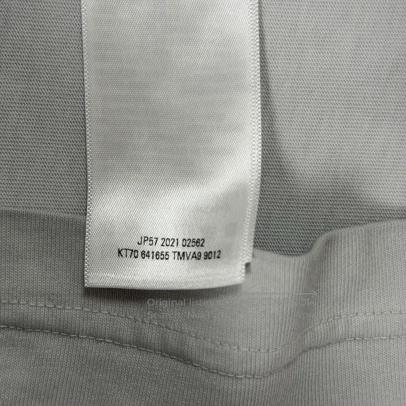 Balenciaga Balenciaga Light Gray Bat Letter Logo Short Sleeve Size US XS / EU 42 / 0 - 7 Thumbnail