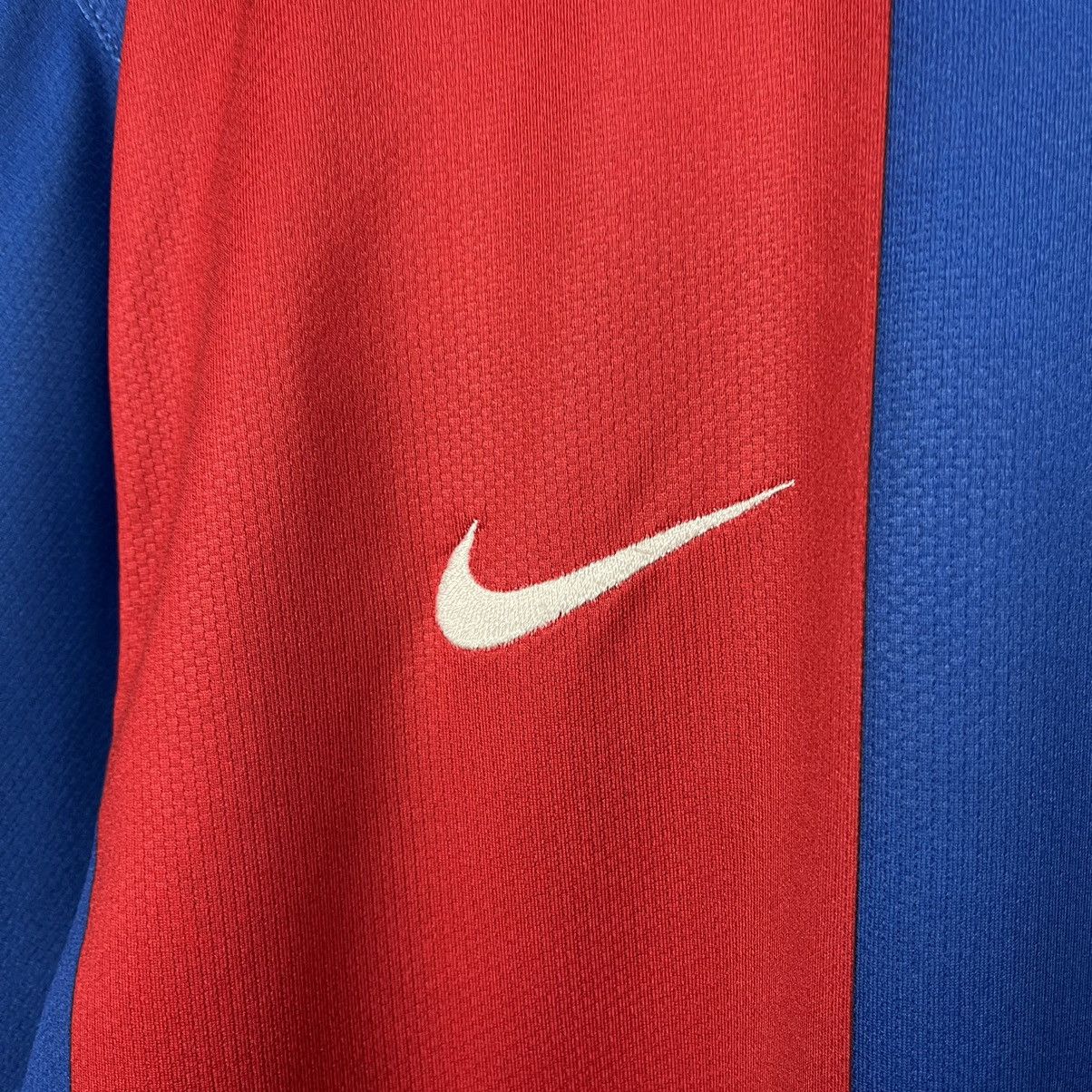 Nike Vintage Nike Bloke core swoosh drill soccer jersey tee 00’s Size US L / EU 52-54 / 3 - 3 Thumbnail