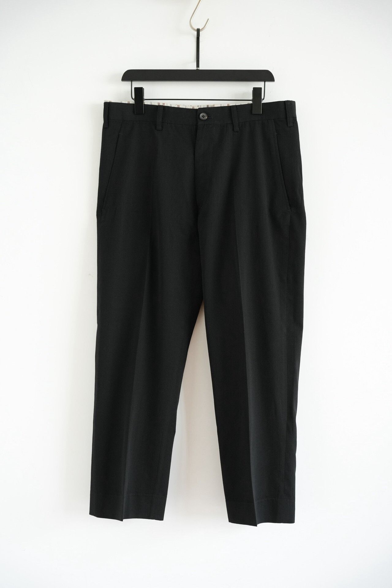 Yohji Yamamoto black wool trousers by yohji yamamoto Size US 31 - 1 Thumbnail