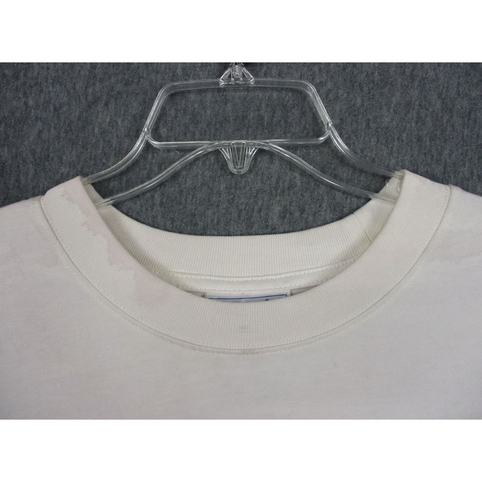 Vintage Free Refills Shirt Mens 2XL White Rhinestone Readywear 1990 Graphic Tee T-Shirt Size US XXL / EU 58 / 5 - 3 Thumbnail