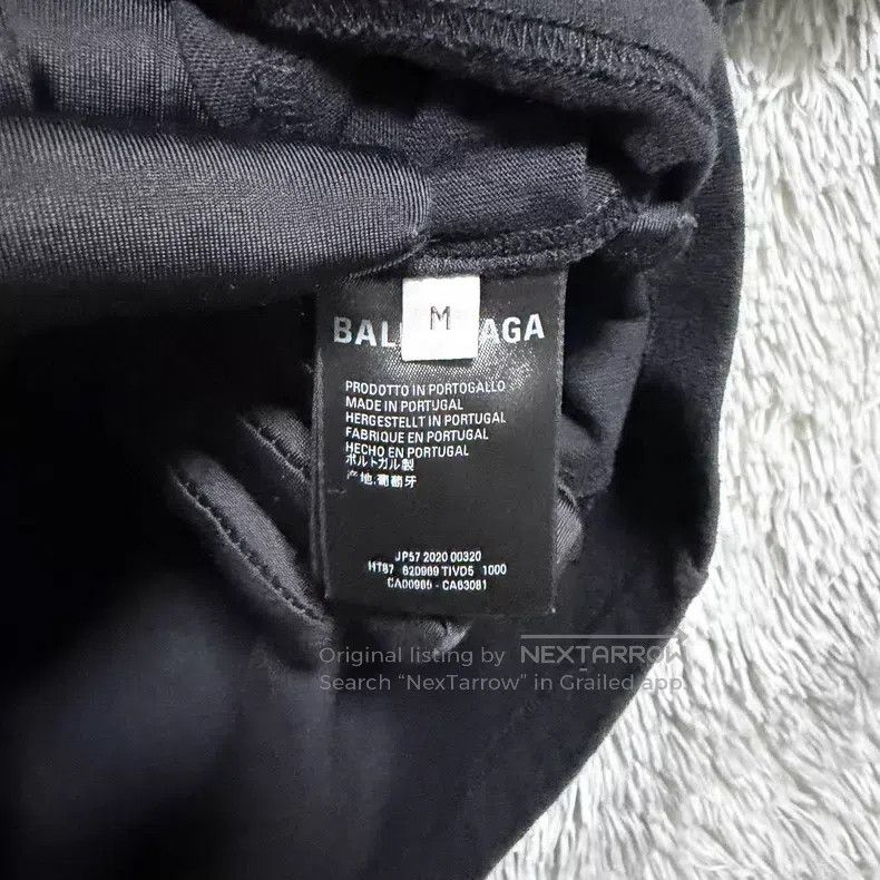 Balenciaga Balenciaga Black gym wear GW short-sleeve Size US M / EU 48-50 / 2 - 6 Thumbnail