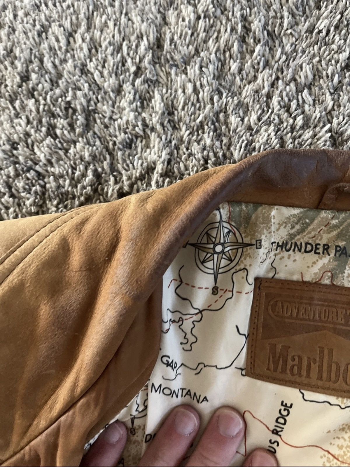 Marlboro Adventure Team Marlboro Adventure Team Leather Jacket Size US L / EU 52-54 / 3 - 6 Thumbnail
