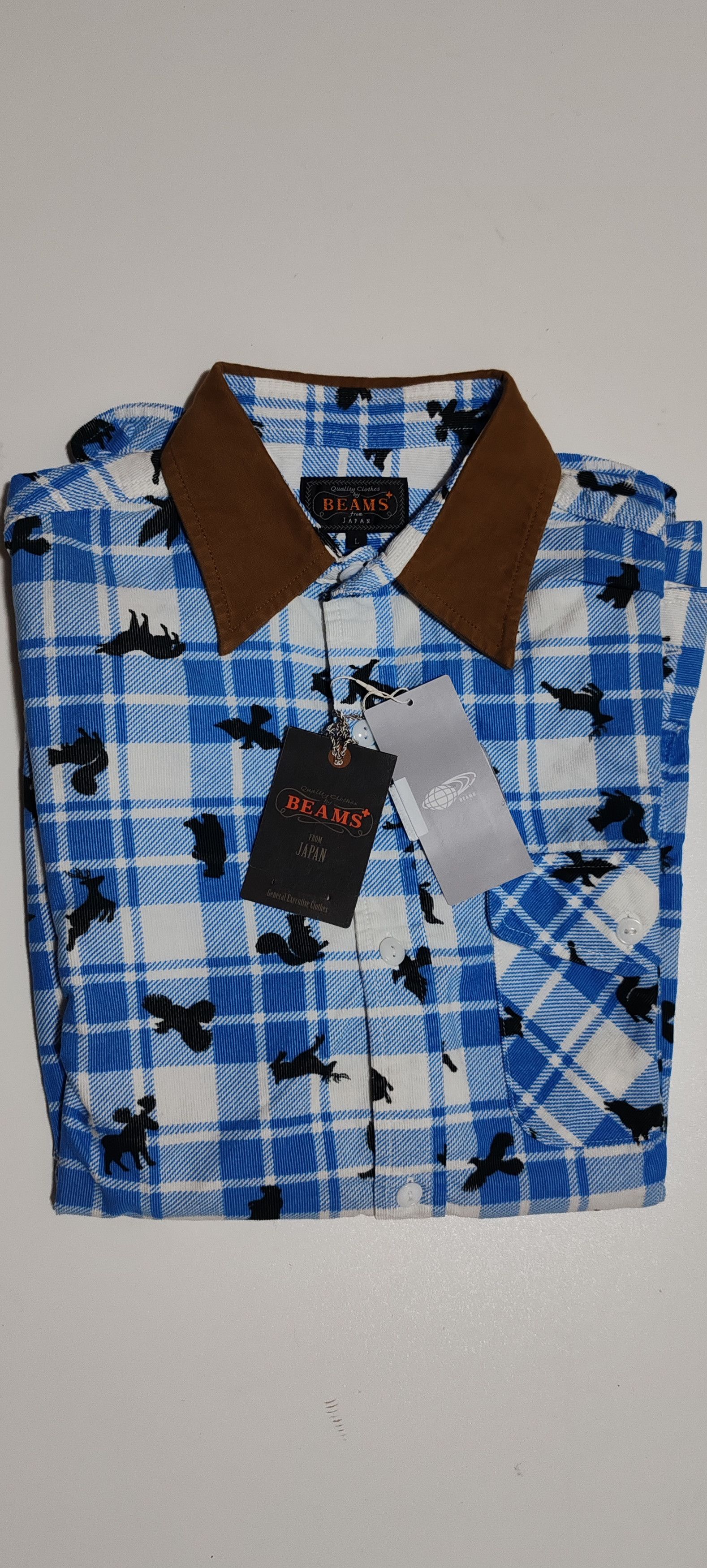 Beams Plus Chemise Beams Plus Guide-Sht CO Tg:L Size US L / EU 52-54 / 3 - 6 Thumbnail