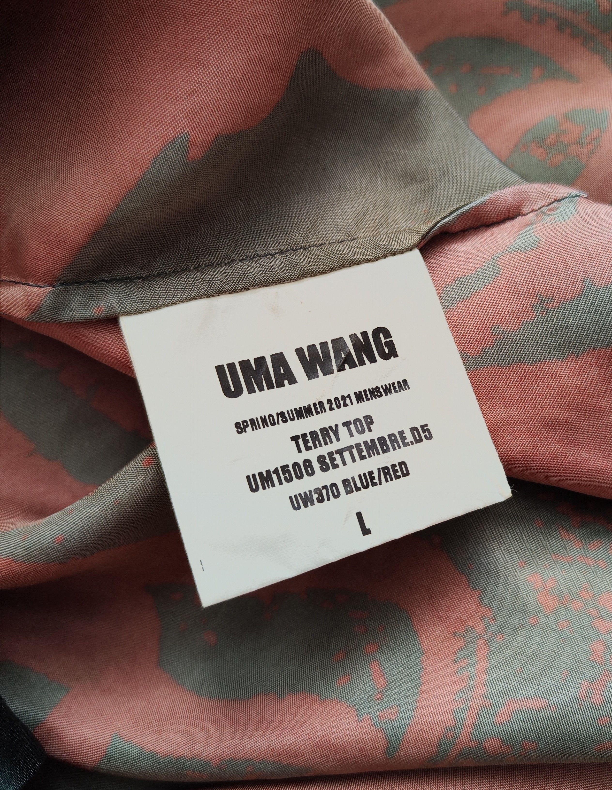 Uma Wang Terry top.Like Archivio J.M. Ribot or Geoffrey B. Small Size US L / EU 52-54 / 3 - 9 Thumbnail