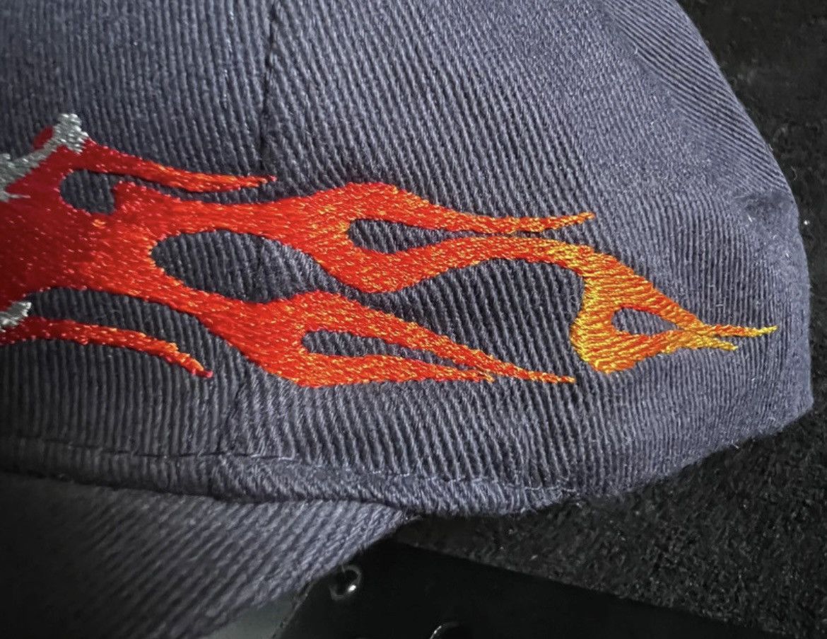Oakley Oakley Skull Flames Cap Basecap Vintage Size ONE SIZE - 4 Thumbnail