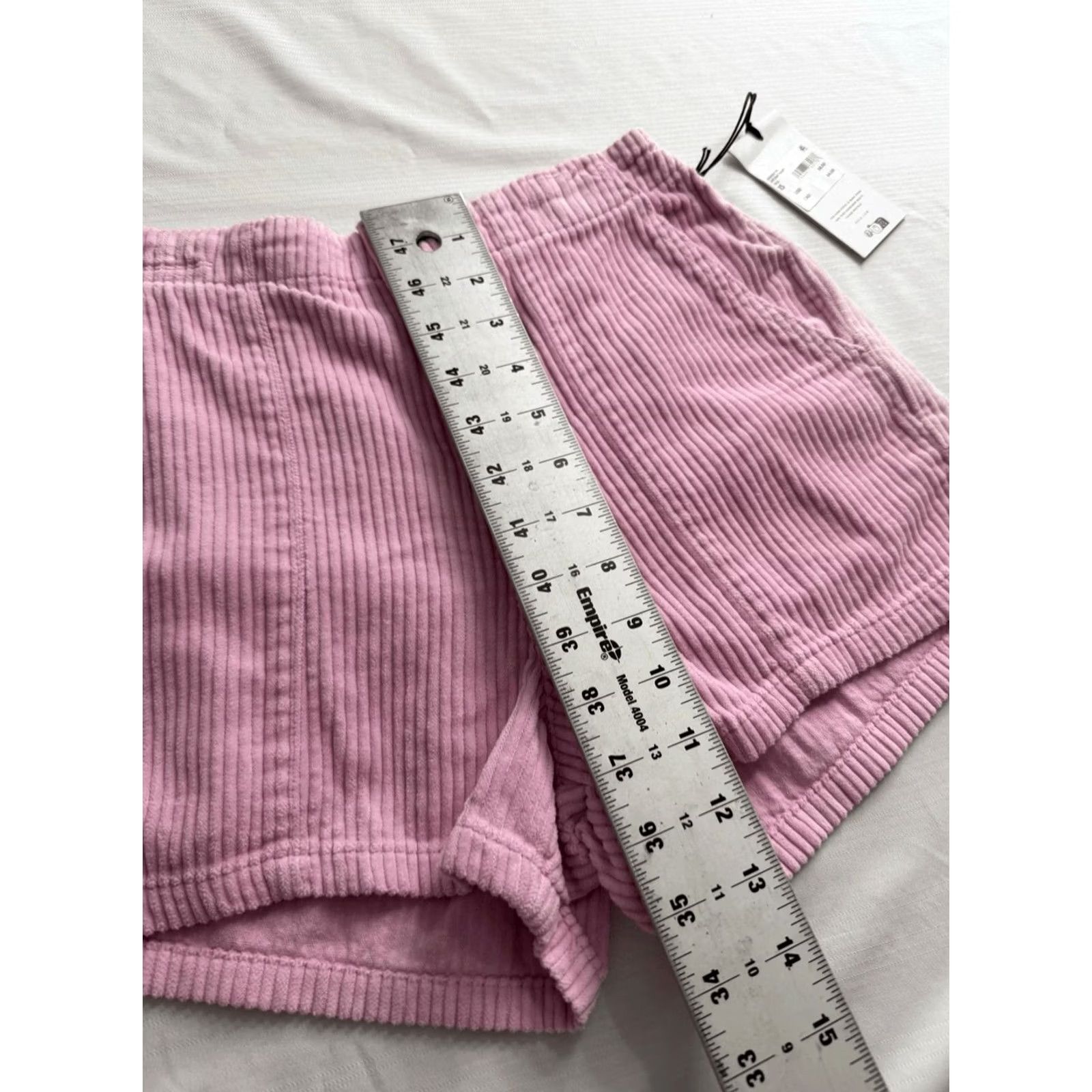 Rvca Shorts Adult Xs Pink Corduroy Daylight New, Women's (Size 26) — image 6 of 6